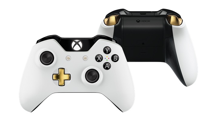 Xbox One Special Edition Lunar White -langaton ohjain