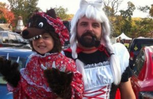 isä-lapsi-naamiaispuku