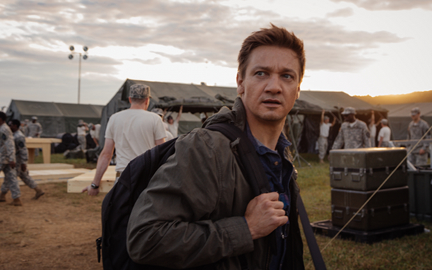 Jeremy Renner as Ian Donnelly in ARRIVAL by Paramount Pictures