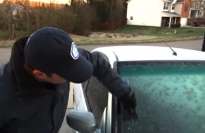 tuulilasi-jää-auto