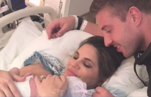 synnyttänyt uutistenlukija