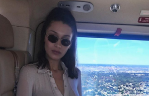 bella hadid womanspreading