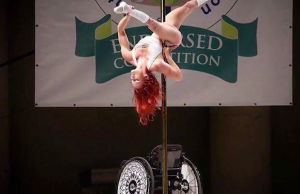 erin clark tankotanssija pyörätuolissa