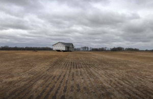 talo ilmestyi tyhjästä pellolle