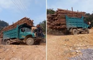 kuormuri-liikaa-painoa-video