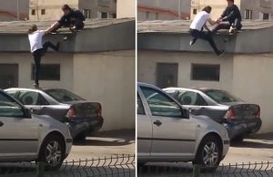 miehet-tippuivat-maahan-video