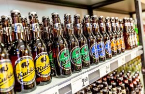 Kukko-pullot-hyllyllä