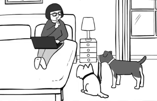 koirat-nainen-animaatio-Facebook-AnimalHelp