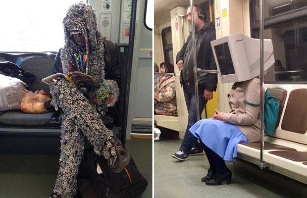 metro-erikoiset-matkustajat-kuvat