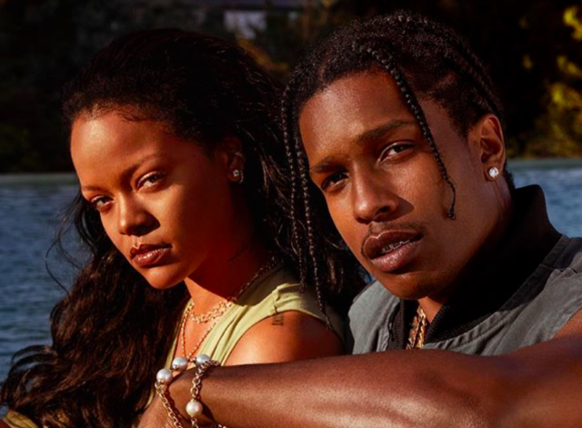 Rihanna & Asap Rocky IG