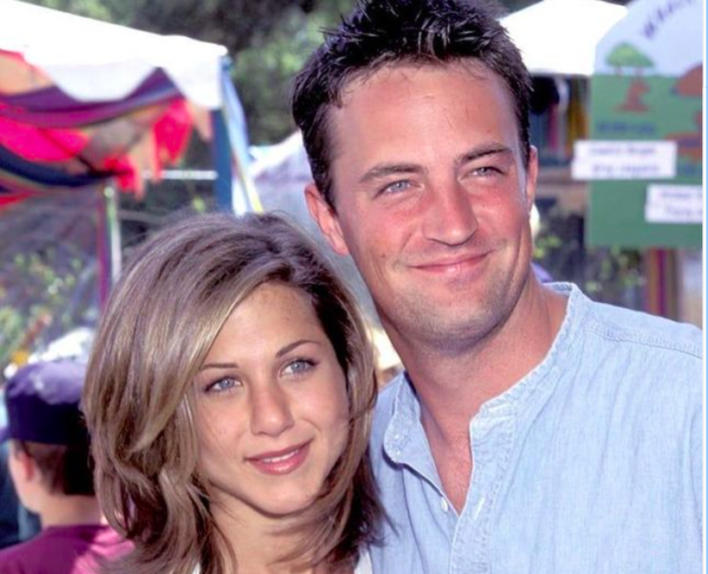 Matthew Perry, Jennifer Aniston IG