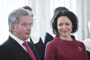 Jenni Haukio ja Sauli Niinistö