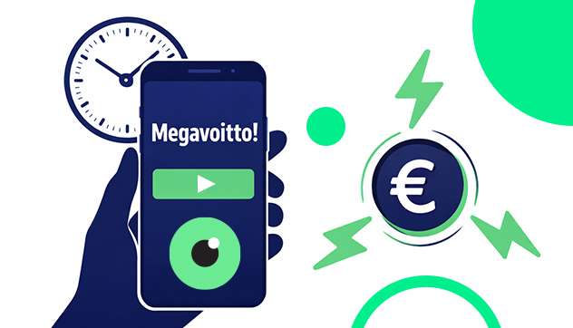 Nopeat nostot nettikasino megavoitto ja nopea kotiutus pankkitilille