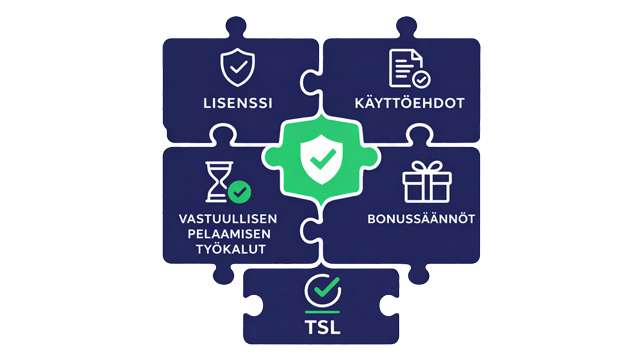 Uudet nettikasinot lisenssi käyttöehdot bonussäännöt ja vastuullinen pelaaminen